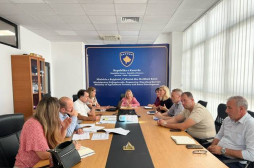 Sekretarja e MBPZhR-së, Venera Çerkini priti në takim përfaqësuesit e Zyrës së BE-së në Kosovë